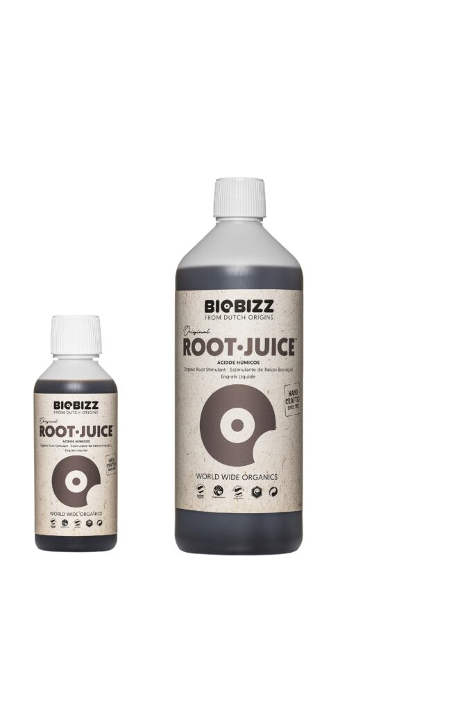 בקבוקי BioBizz Root Juice בשני נפחים