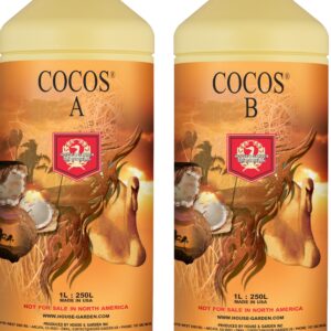 דשן מינרלי למצע קוקוס House & Garden Coco A+B