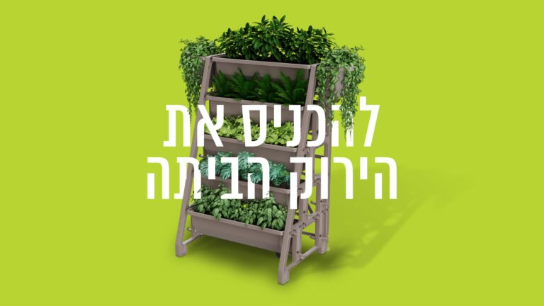 גינה במרפסת קטנה