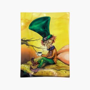מגש גלגול זכוכית קטן V-Syndicate Small - MAD HATTER