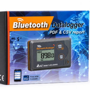 AZ 88362 – לוגר טמפרטורה ולחות עם Bluetooth