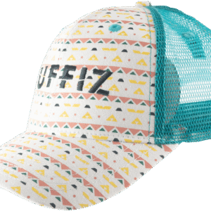 כובע רשת PUFFIZ בעיצוב המותג